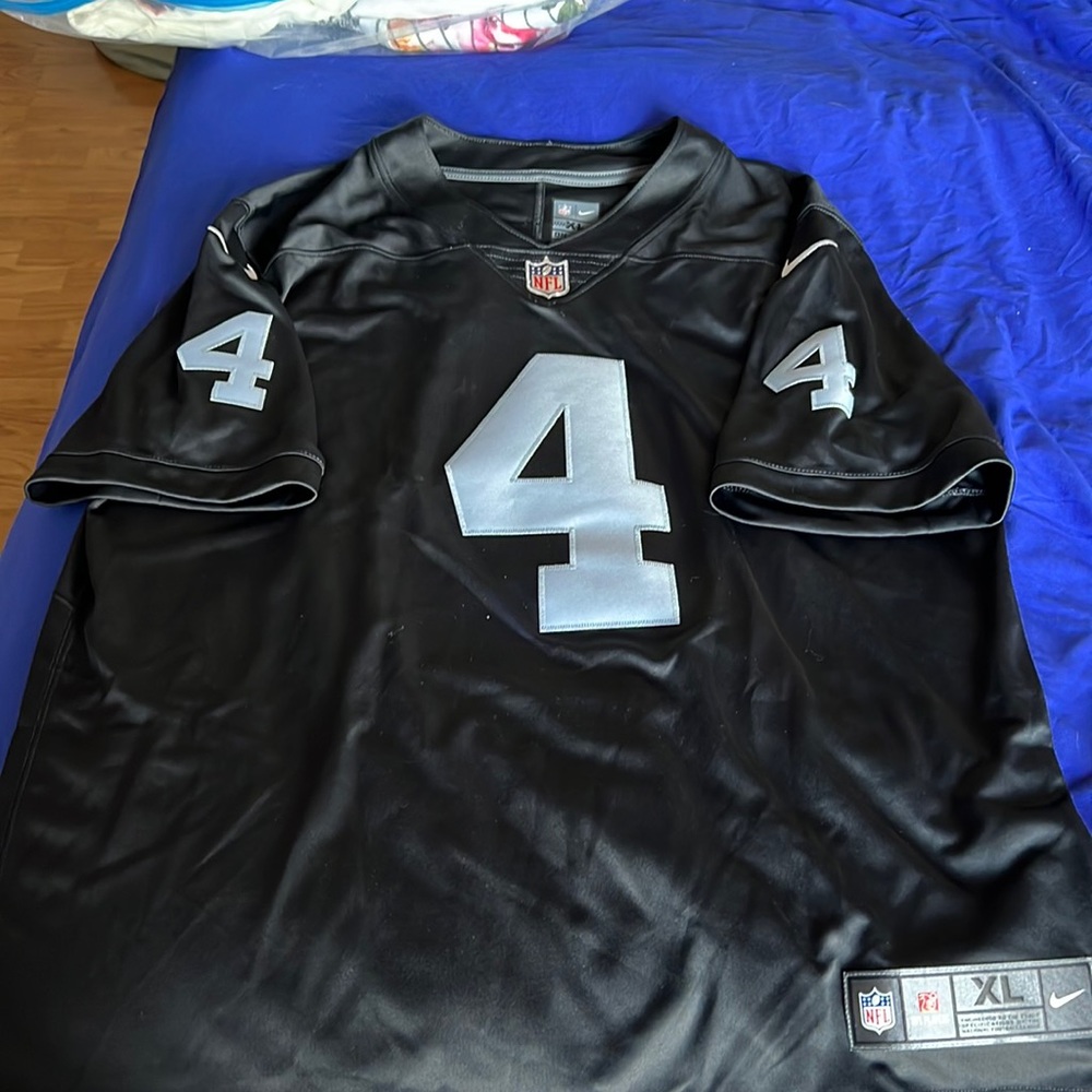 Nike Raiders Derek Carr Jersey size XL